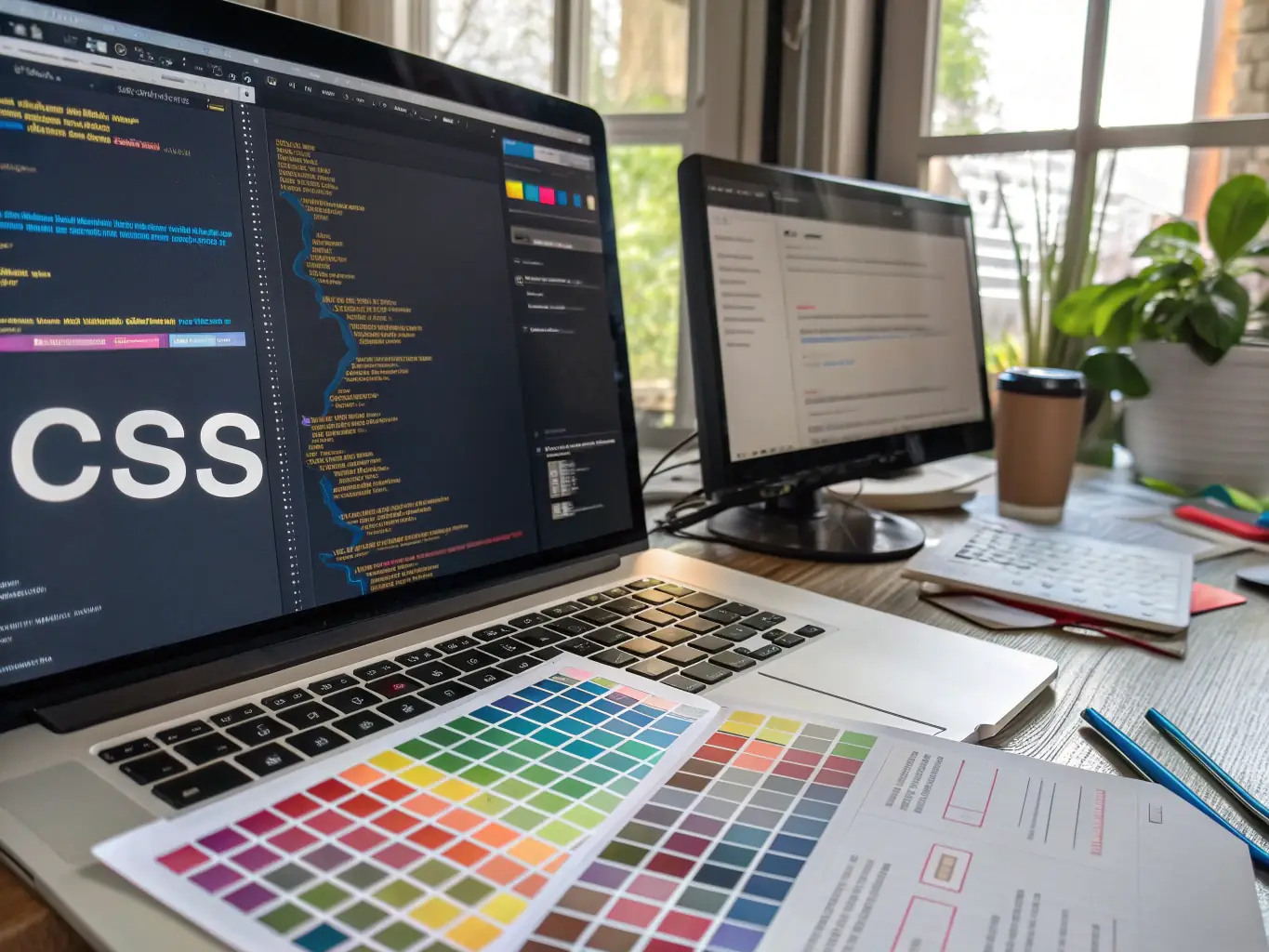 A visually appealing representation of CSS code, showcasing the styling and layout capabilities, in the context of a Dreamfactor CSS module.